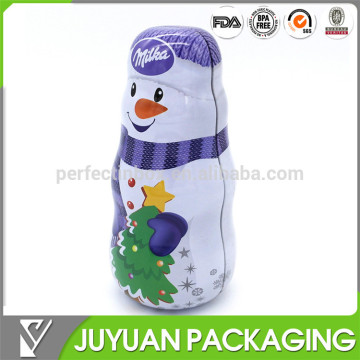 2015 Christmas snow main tin toy/custom tin doll