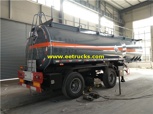 25cbm tri-axle sodium hydroxide tank trailer