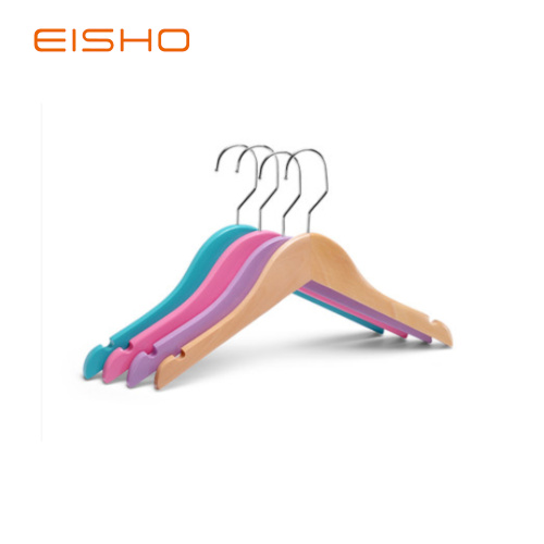 Guilin EISHO Colorful Wooden Hanger For Children