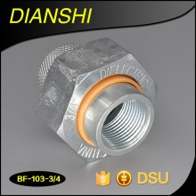 1/2"-1"dielectric union water heater pumping fitting