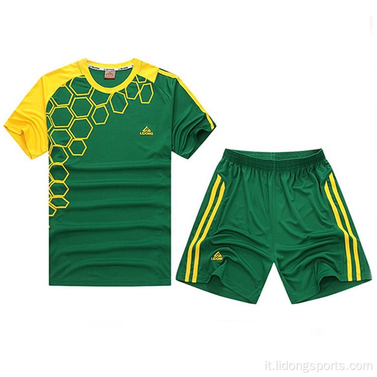 Maglia da calcio personalizzata uniforme per bambini maglia da calcio