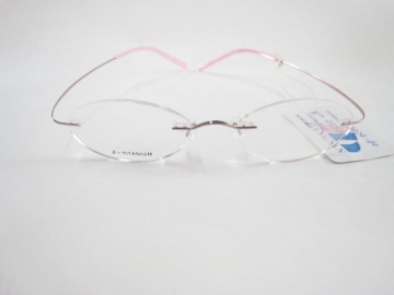 Titanium optical frame