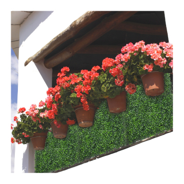 Linwoo Artificial Grass Hanging Flower Wall for Restaurant Indoor