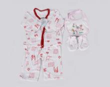 4 Pcs Economic Newborn Baby Clothes Gift Sets