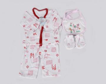 4 Pcs Economic Newborn Baby Clothes Gift Sets