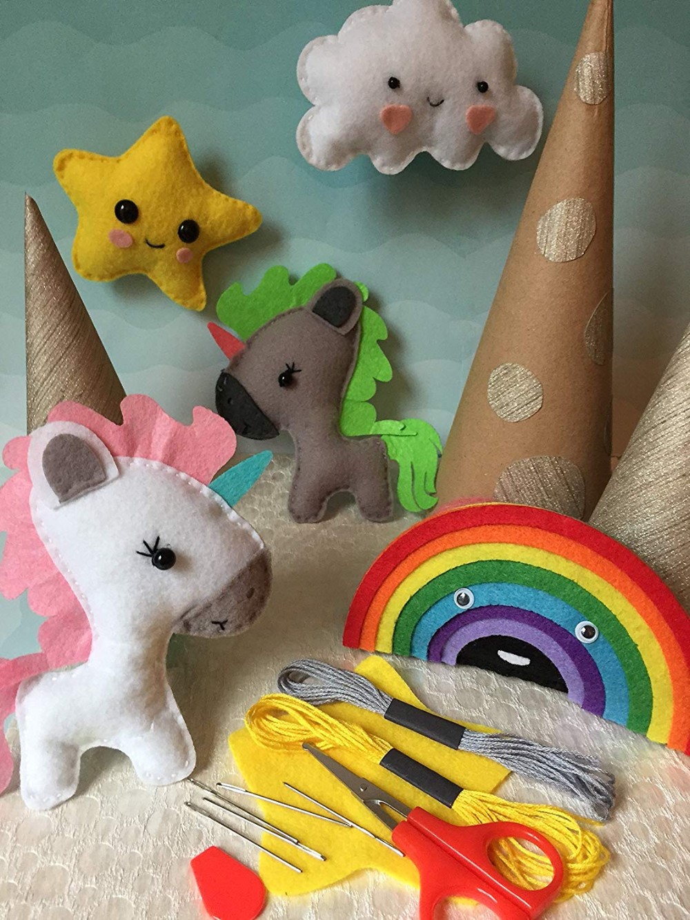 DIY Craft Education Toy Sewing Kit For GIRLS Diy Sewing Kit For Kids