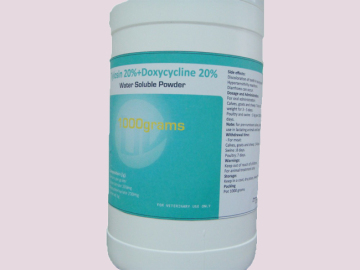 Tylosin 20%+Doxycycline 20% Soluble Powder