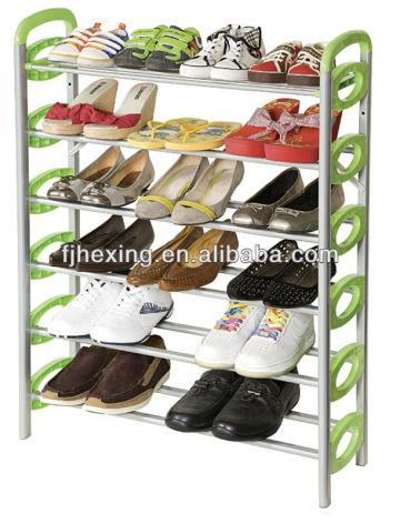 PLASTIC STACKABLE SHOE RACK