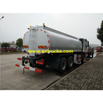 13 CBM Hongyan Corrosive Liquid Transport Trucks