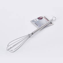 Factory Direct Stainless Steel Mini Whisk with Spring Handle
