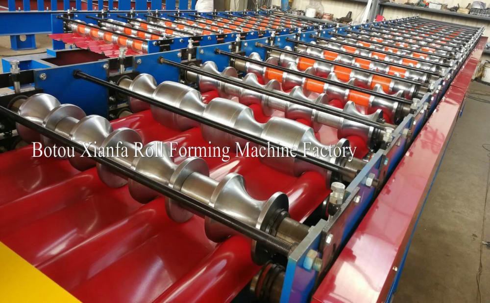 Fast Roof Glazed Tile Roll Forming Machine