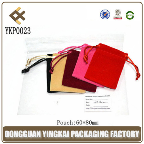 2014 Fashionable High-Quality Custom Velvet Pouch/Jewelry Pouch