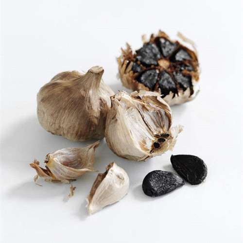 Sweet and soft black garlic