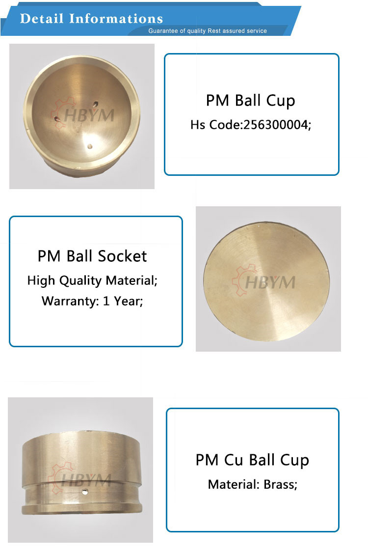 PM cu ball cup