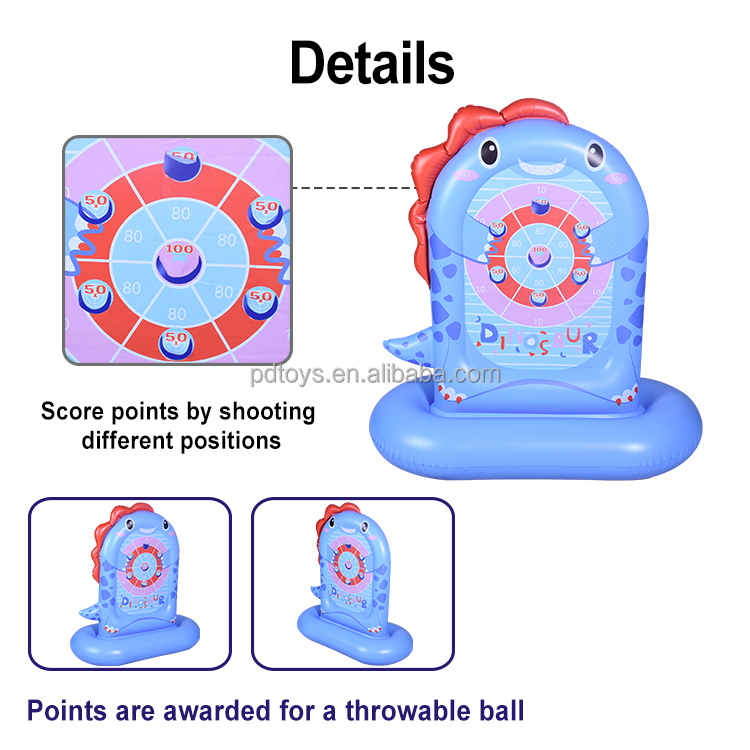 Factory Customization Water gun inflatable shooting game toy
