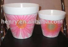melamine flowerpot