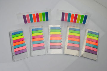 Pet Printing Sticky Notes Personalized Memo Pad Adhesive Film Index