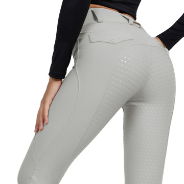 Silver Grey XXS-XL Mujeres Silicona Caballero para montar calzoncillos