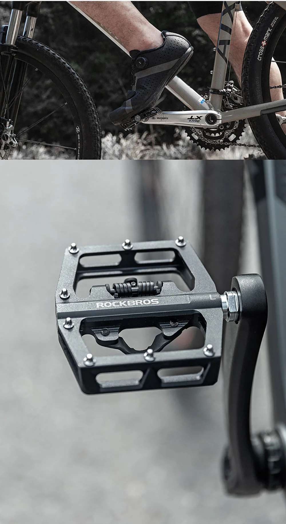 Made in China High-Quality Ultra-Light Bicycle Pedals, Lightweight Aluminum Pedals