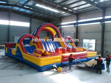 giant inflatable obstacle course