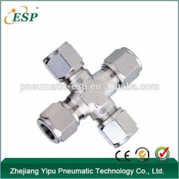 China supplier pneumatic metal fittings air push-in fitting