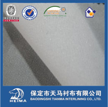 top fuse woven fusible interlining for women's suit/uniform/casual clothes