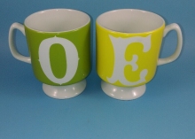 YF28014 ceramic twins mug with decal print Disney Approved