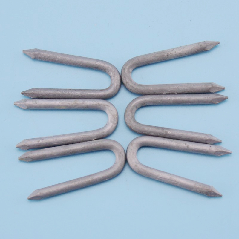 Horganyzott acél U kapocs telefonoszlophoz