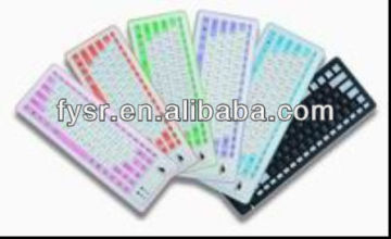 Italian language Flexible Keyboard 88 keys Russian silicone keyboard 88 keys