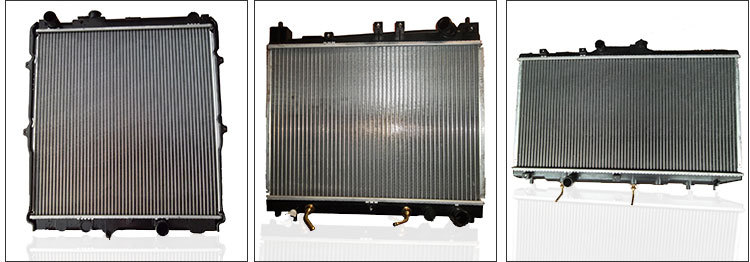 aluminum automobile car radiator for Hiace
