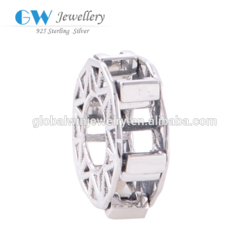 Wholesale Handmade Bead Charm Sterling Silver Charm Bracelet