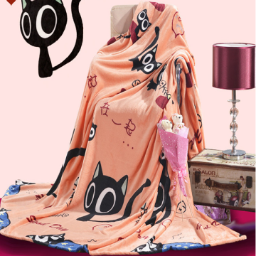 50 pcs custom print design flannel fleece sublimated blankets