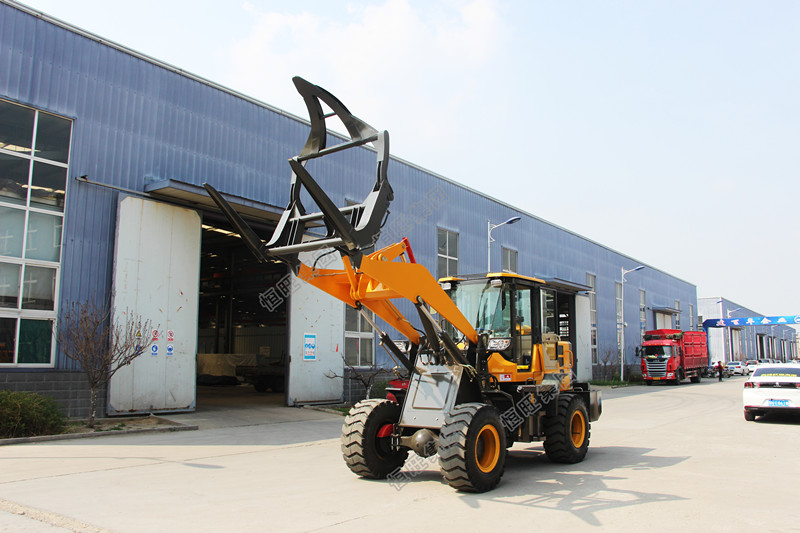 Sugarcane Loader/Wheel Loader With Wooden Fork/Farm Sugar Cane Loader