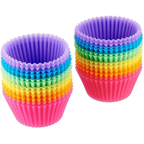 Makanan Gred Reusable Silicone Baking Cups