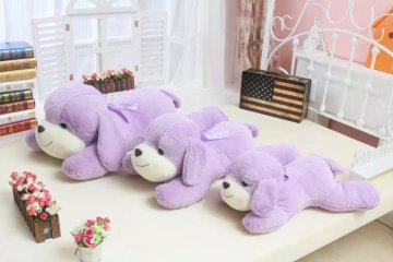 Stuffed Purple Bear Soft Plush Purple Bear Cute Purple Bear