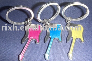 Titanium metal key chain,titanium key buckle