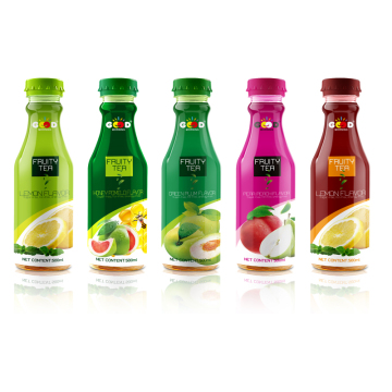 500ml  PET bottle bebida de te ice tea drink   fruit flavor original factory