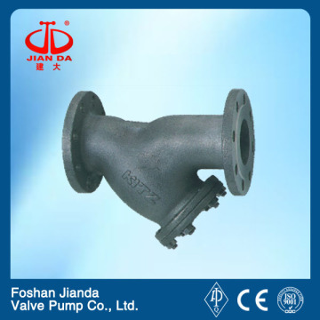 Cast steel water filter