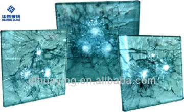 Bulletproof glass safe for windou