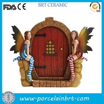 Beautiful elf Miniature Door Fairy Garden Decor