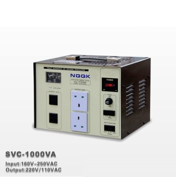1000va SVC-1000 Single Phase Automatic AC Voltage Regulator for Fridge
