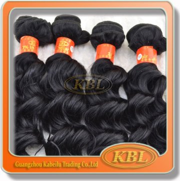 kbl double drawn indian hair