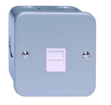 1g Tel. Socket Secondary Metal Clad