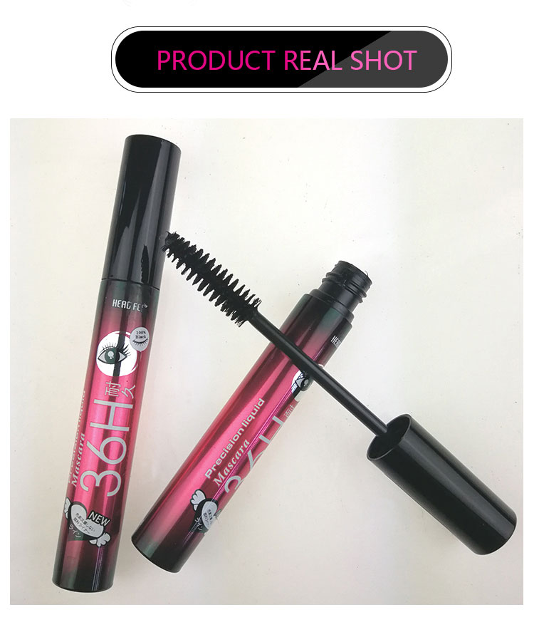 Smudge Free Warm Water Removable Gel Fiber Mascara