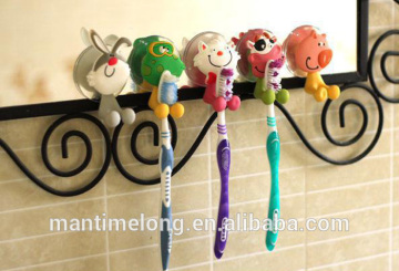 cute cartoon toothbrush holder wall mount toothbrush holder plastic toothbrush holder