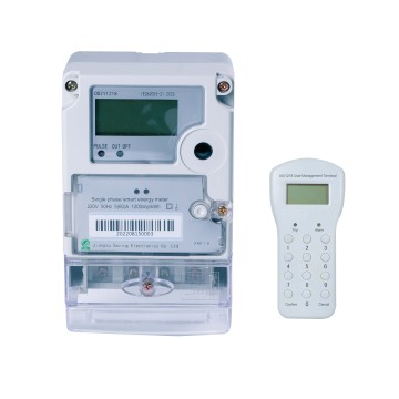 Wireless STS Energy Meter with Split Hand-held Keyboard - Prepaid Token Meter