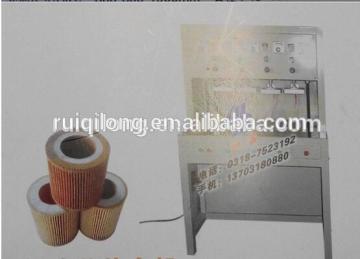 Anping shuangjia factory Eco oil filter machine / PVC end caps Eco oil filter welding machine/ECO filter heat joining machine