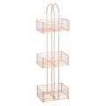 Multicolor sturdy construction metal wire shower caddy bathroom storage rack