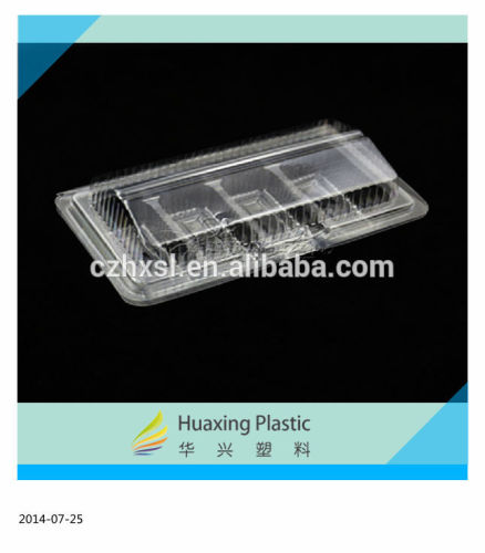 PET clear plastic blister cake tray