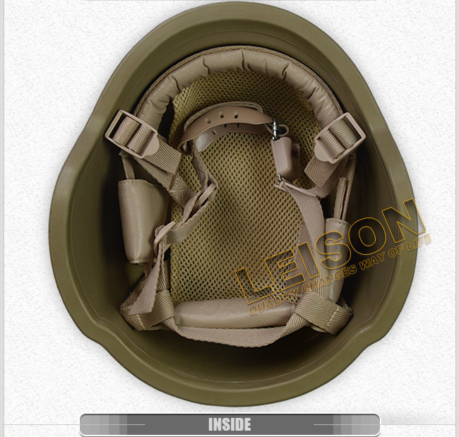 Lightweight 1.1Kg Military Ballistic Helmet No Nails helmet